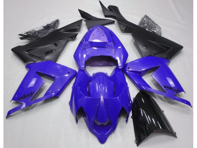 Perlblau & Schwarz 2004-2005 ZX10R Motorrad Verkleidungen