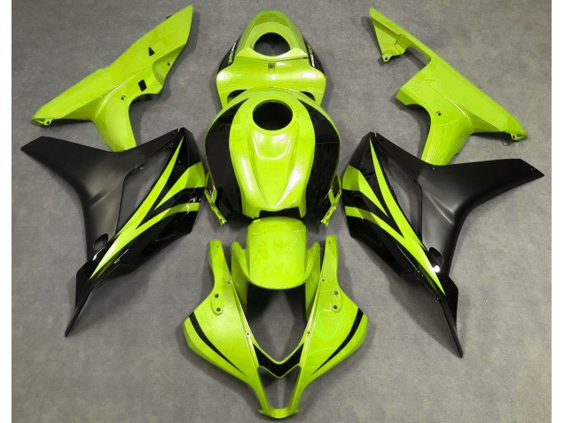 Perlengrün OEM Stil 2007-2008 CBR600RR Motorrad Verkleidungen
