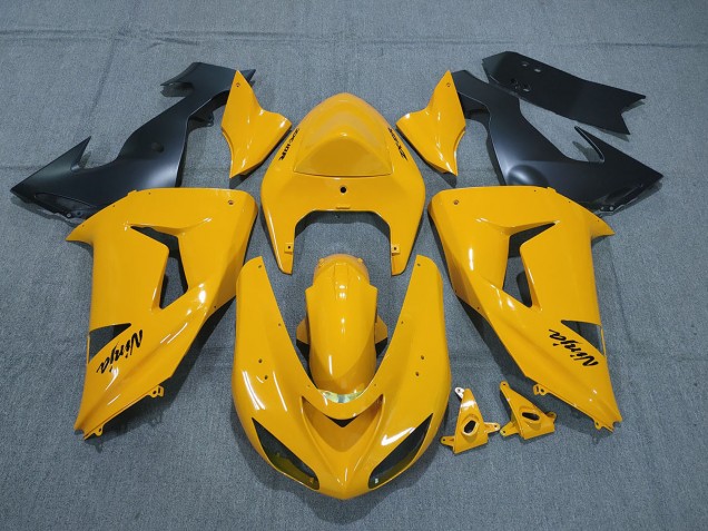 Perlgelb 2006-2007 ZX10R Motorrad Verkleidungen