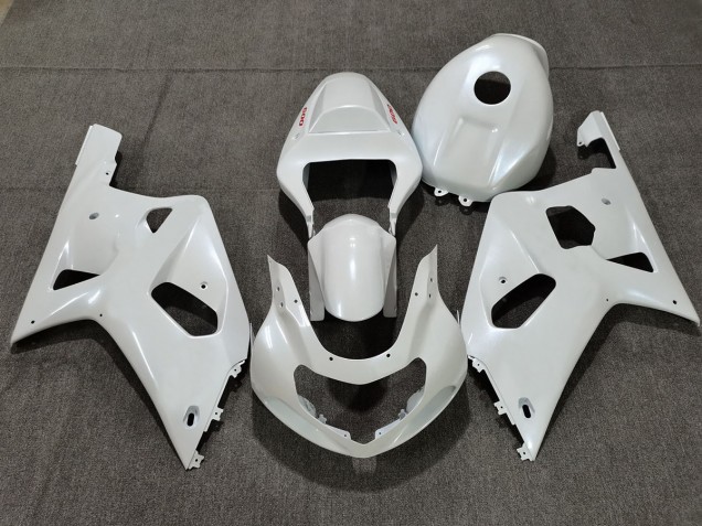 Perlweiss 2001-2003 GSXR 600-750 Motorrad Verkleidungen