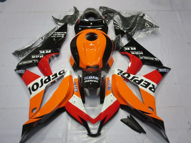 Repsol 2007-2008 CBR600RR Motorrad Verkleidungen Repsol 2007-2008 CBR600RR Motorrad Verkleidungen
