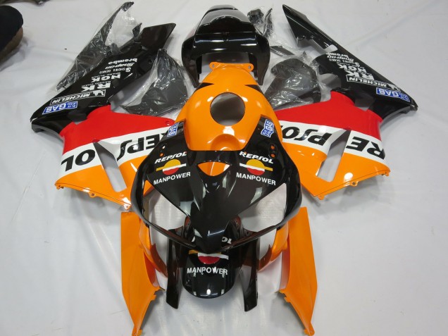 Repsol Man Power 2005-2006 CBR600RR Motorrad Verkleidungen