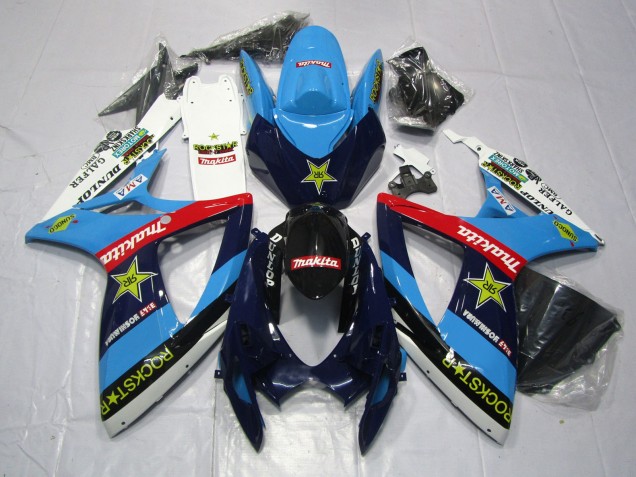 Rockstar 2006-2007 GSXR 600-750 Motorrad Verkleidungen