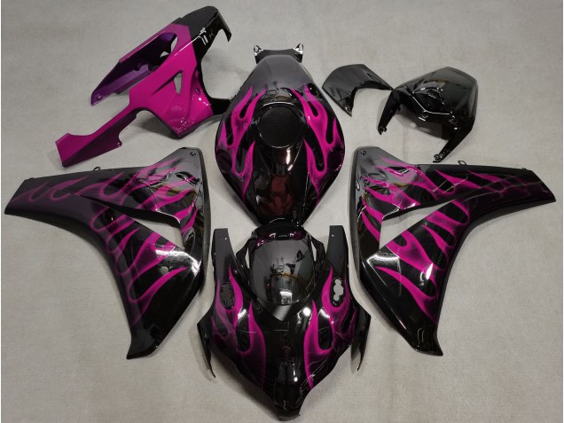 Rosa Flamme 2008-2011 CBR1000RR Motorrad Verkleidungen