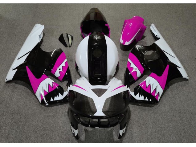 Rosa Hai 2002-2005 ZX12R Motorrad Verkleidungen