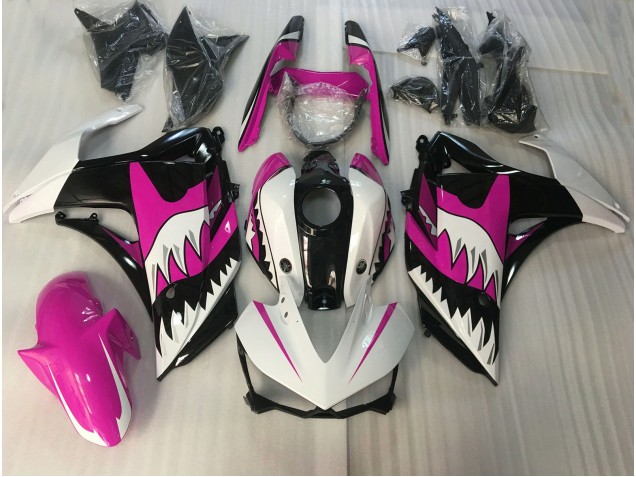 Rosa & Weißer Hai 2015-2018 R3 Motorrad Verkleidungen