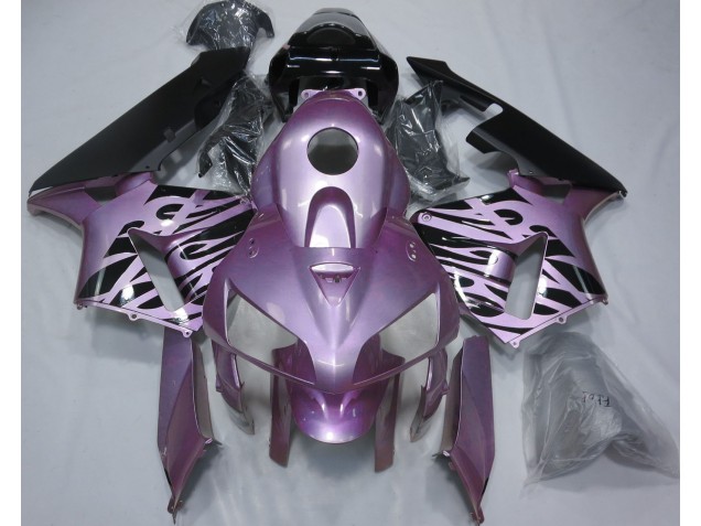Rosaviolett Flamme 2005-2006 CBR600RR Motorrad Verkleidungen