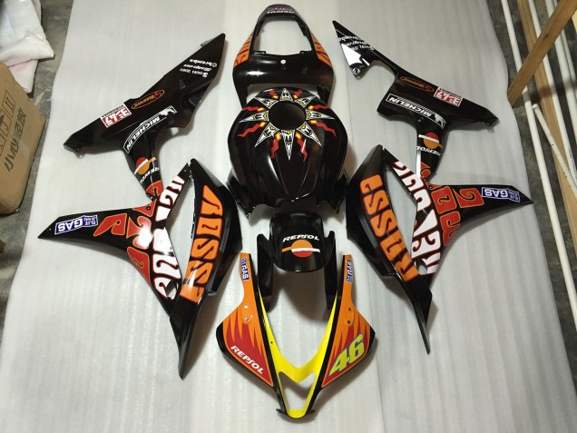 Rossi 46 2007-2008 CBR600RR Motorrad Verkleidungen Rossi 46 2007-2008 CBR600RR Motorrad Verkleidungen
