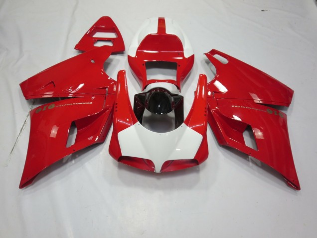 Rot & Weiß 1993-2005 Ducati 996 748 916 998 Motorrad Verkleidungen