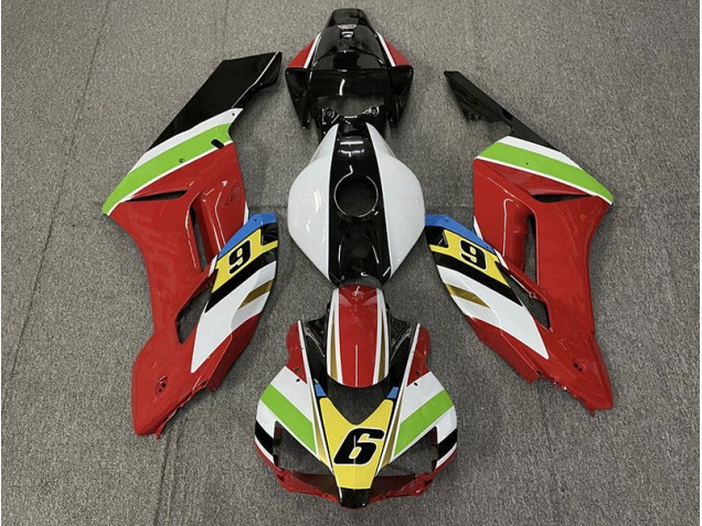 Rot 6 2004-2005 CBR1000RR Motorrad Verkleidungen