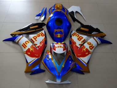 Rot Bull Blau & Gold 2012-2016 CBR1000RR Motorrad Verkleidungen