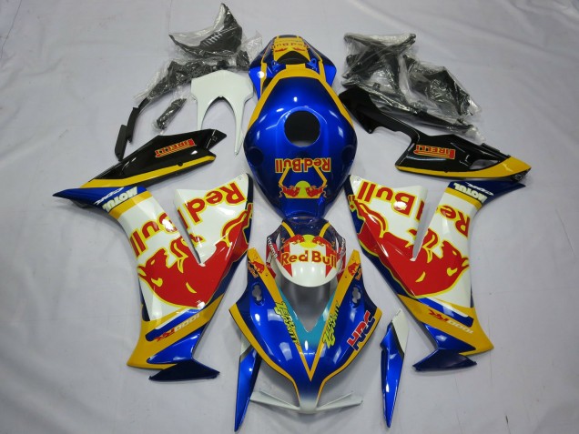 Rot Bull Gelb 2012-2016 CBR1000RR Motorrad Verkleidungen