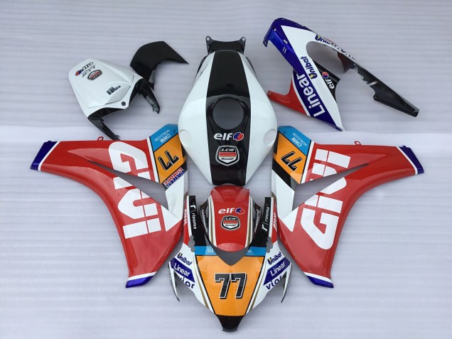 Rot Elf 2008-2011 CBR1000RR Motorrad Verkleidungen