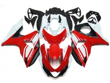 Rot Glanz Mit Schwarzem Stil 2009-2016 GSXR 1000 Motorrad Verkleidungen