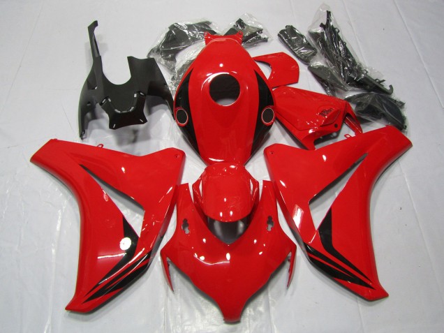 Rot Glänzend Klein-Akzent-Design 2008-2011 CBR1000RR Motorrad Verkleidungen