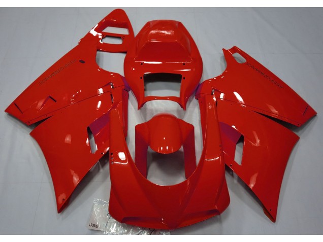 Rot Glänzend Performance-Design 1993-2005 Ducati 996 748 916 998 Motorrad Verkleidungen