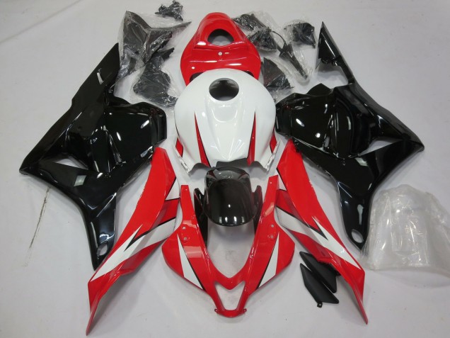 Rot Glänzend Weiß & Schwarz 2009-2012 CBR600RR Motorrad Verkleidungen