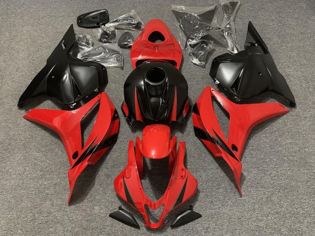 Rot & Matt Schwarz 2009-2012 CBR600RR Motorrad Verkleidungen