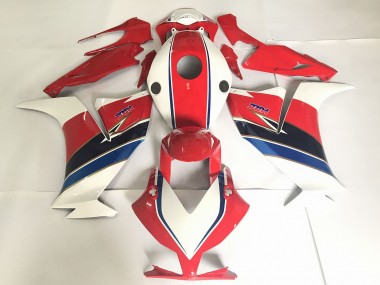 Rot Mit Weiß / Blau 2012-2016 CBR1000RR Motorrad Verkleidungen