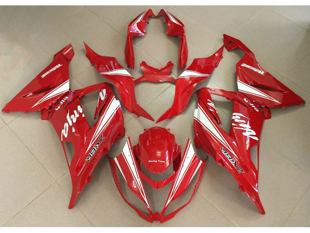 Rot Ninja 2013-2018 ZX6R Motorrad Verkleidungen