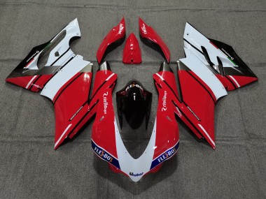 Rot OEM-Stil 2015-2017 Ducati 959 1299 Motorrad Verkleidungen