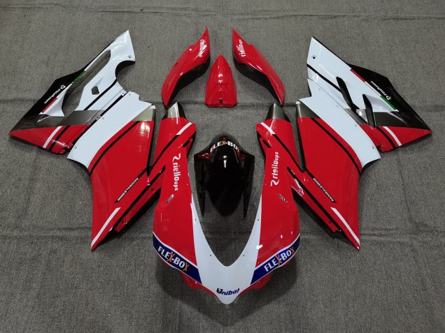 Rot OEM-Stil 2015-2017 Ducati 959 1299 Motorrad Verkleidungen