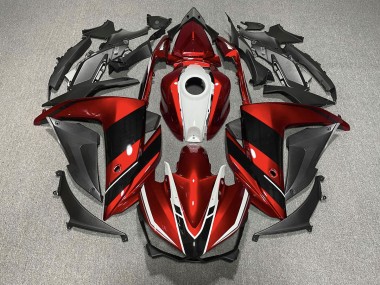 Rot Schwarz & Weiß 2015-2018 R3 Motorrad Verkleidungen