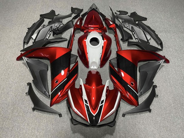 Rot Schwarz & Weiß 2015-2018 R3 Motorrad Verkleidungen