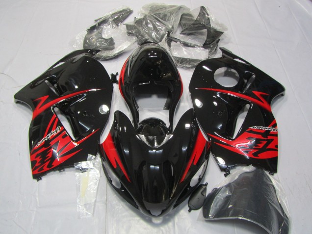 Rot & Schwarz Glänzend 1997-2007 GSXR 1300 Motorrad Verkleidungen Rot & Schwarz Glänzend 1997-2007 GSXR 1300 Motorrad Verkleidungen
