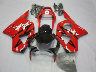 Rot & Schwarz Nr 2 2002-2003 CBR954RR Motorrad Verkleidungen