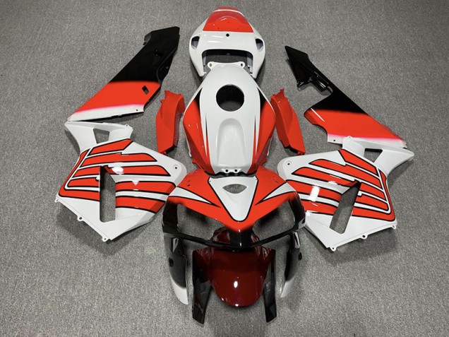 Rot & Weiße Flügel 2005-2006 CBR600RR Motorrad Verkleidungen