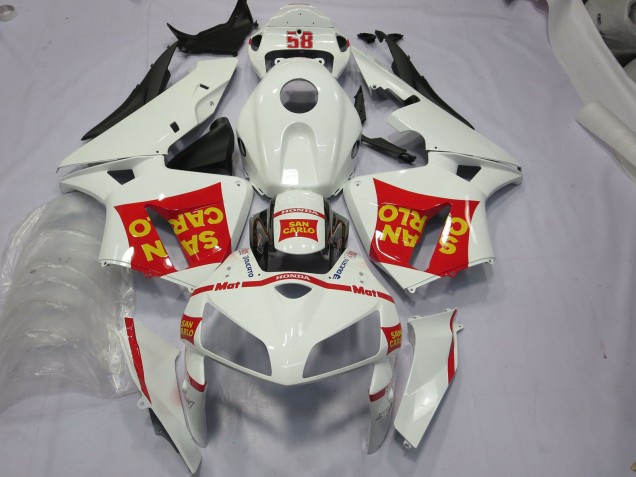 San Carlo 58 2005-2006 CBR600RR Motorrad Verkleidungen
