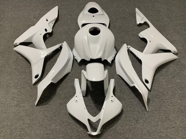 Schlichte Glanz Weiß 2007-2008 CBR600RR Motorrad Verkleidungen