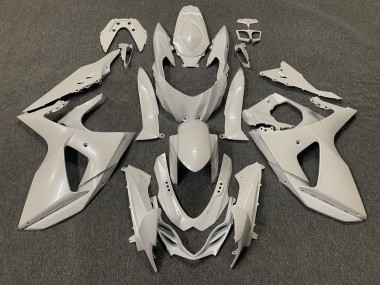 Schlichte Glanz Weiß 2009-2016 GSXR 1000 Motorrad Verkleidungen