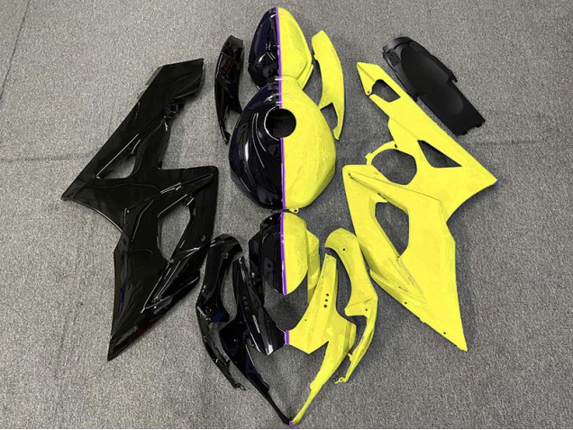 Schwarz & Gelb 2005-2006 GSXR 1000 Motorrad Verkleidungen