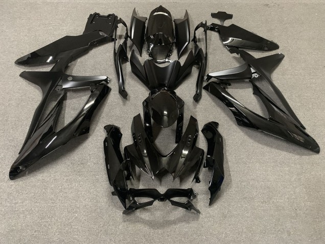 Schwarz Glänzend 2008-2010 GSXR 600-750 Motorrad Verkleidungen