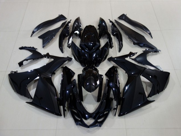 Schwarz Glänzend 2009-2016 GSXR 1000 Motorrad Verkleidungen
