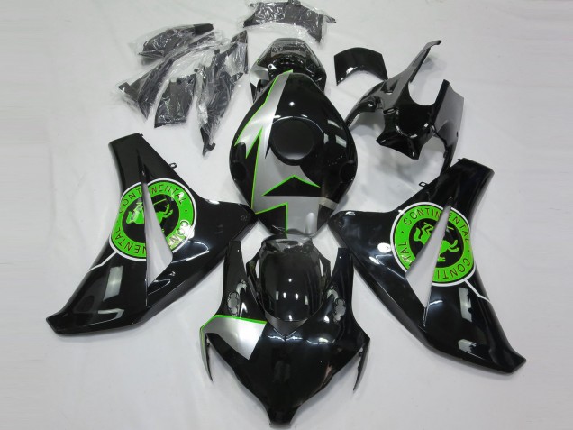 Schwarz Glänzend & Grün 2008-2011 CBR1000RR Motorrad Verkleidungen