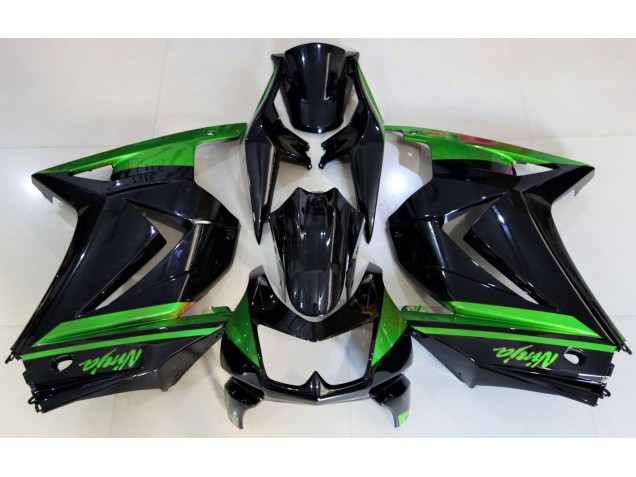 Schwarz Glänzend & Grün 2008-2012 Ninja 250 Motorrad Verkleidungen