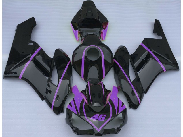 Schwarz Glänzend & Lila 2004-2005 CBR1000RR Motorrad Verkleidungen