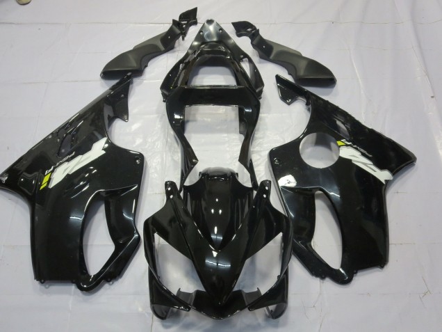 Schwarz Glänzend Mit Aufklebern 2001-2003 CBR600 F4i Motorrad Verkleidungen