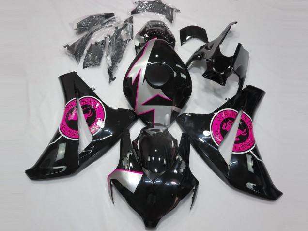 Schwarz Glänzend & Pink 2008-2011 CBR1000RR Motorrad Verkleidungen