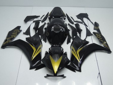 Schwarz & Gold 2012-2016 CBR1000RR Motorrad Verkleidungen