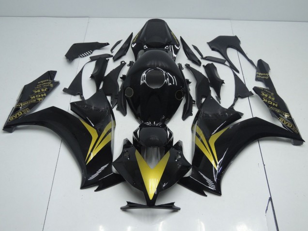 Schwarz & Gold 2012-2016 CBR1000RR Motorrad Verkleidungen