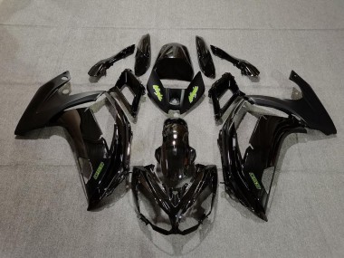 Schwarz & Grün 2012-2016 Ninja 650R Motorrad Verkleidungen