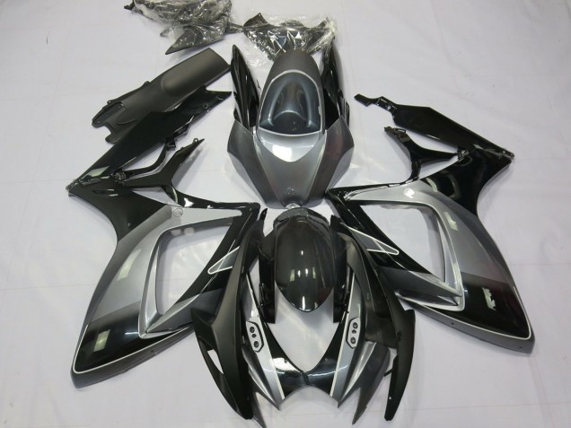 Schwarz Kit 2006-2007 GSXR 600-750 Motorrad Verkleidungen Schwarz Kit 2006-2007 GSXR 600-750 Motorrad Verkleidungen