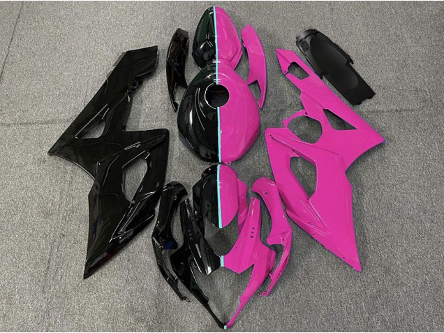 Schwarz & Pink 2005-2006 GSXR 1000 Motorrad Verkleidungen