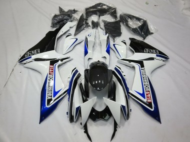 Schwarz Rockstar 2011-2024 GSXR 600-750 Motorrad Verkleidungen