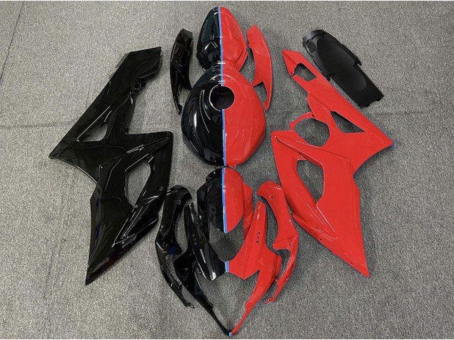 Schwarz & Rot 2005-2006 GSXR 1000 Motorrad Verkleidungen
