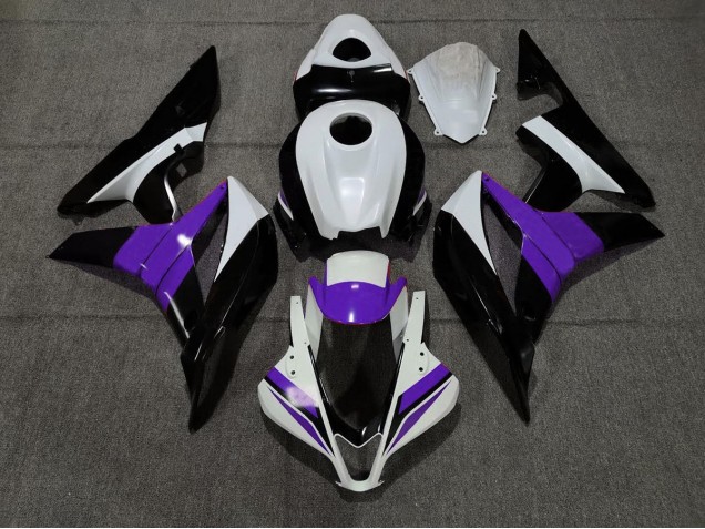 Schwarz Weiß & Rot 2007-2008 CBR600RR Motorrad Verkleidungen